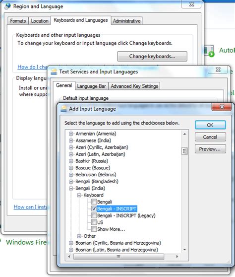 How To Enable Bengali Inscript Keyboard In Windows Activate Bangla