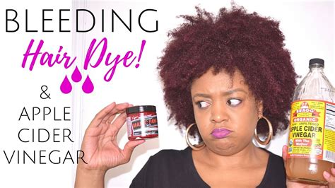 Hair Dye Bleeding Disaster And How I Stopped It Apple Cider