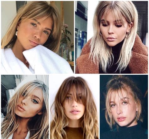 Face Framing Highlights With Bangs Rockwellhairstyles