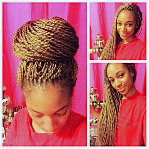 How I Crocheted Micro Senegalese Twists Into My Hair