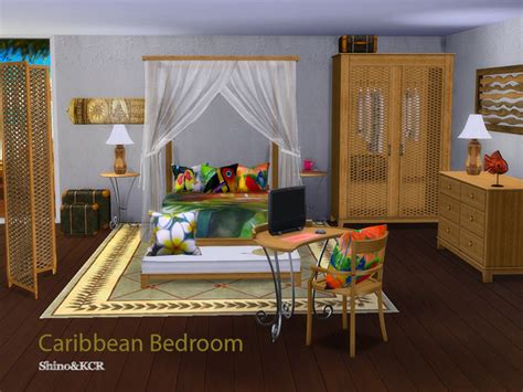 Caribbean Bedroom By Shinokcr At Tsr Sims 4 Updates