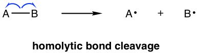 Homolytic And Heterolytic Cleavage Organic Chemistry I