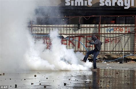 Turkish Protests Violent Clashes Between Police And Protesters In