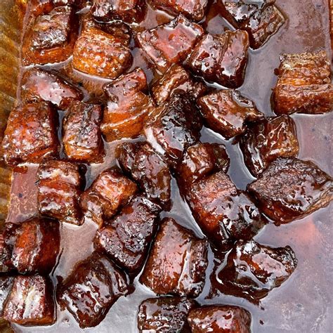 Smoked Pork Belly Burnt Ends Grillin With Dad Easy Recipe