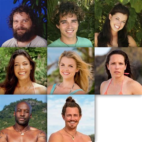 The Survivor Players In Survivor History To Make The Merge In Each Of Their First Three