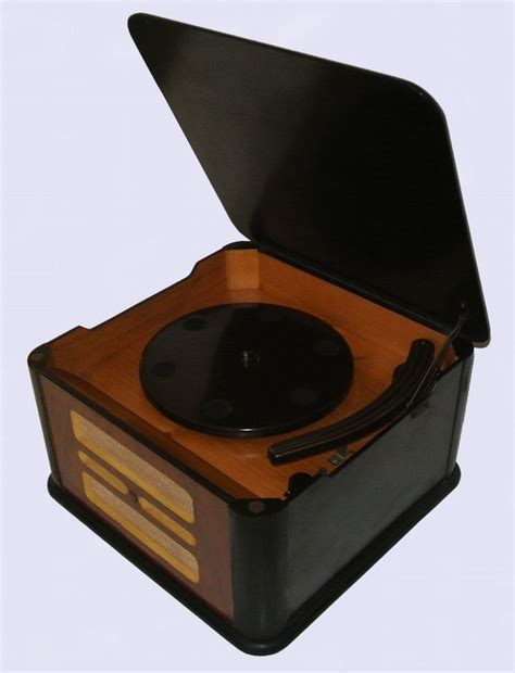 Electric Gramophone Phonograph Record Players Vintage Radio