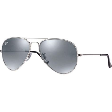Ray Ban Ray Ban Aviator Sunglasses In Silver Chameleon Menswear