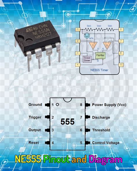 Ne555 Pinout And Diagram Electronics