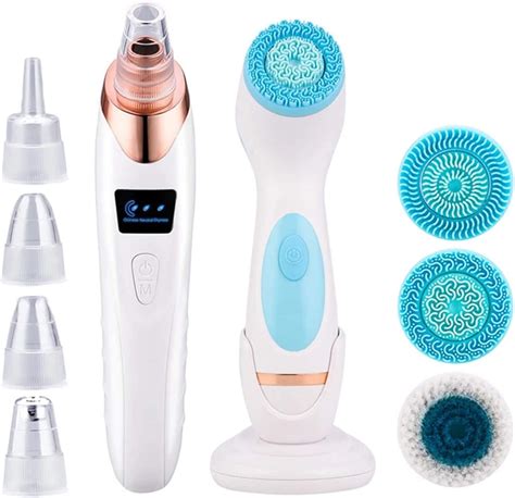 Facial Cleansing Brush Rechargeable Silicone Spin Face Brush
