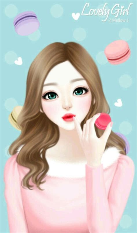 Cute Girly Animated Wallpapers Wallpaper Cave