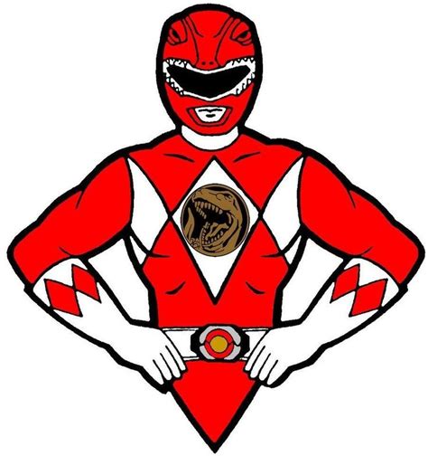 Red Power Ranger Clipart At Getdrawings Free Download