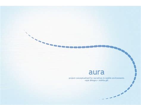 Aura Concept Ppt