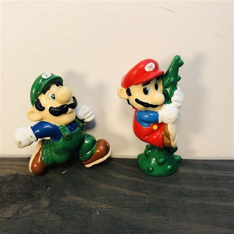 Vintage 1989 Applause Nintendo 25 Super Mario Bros 2 Luigi And Mario