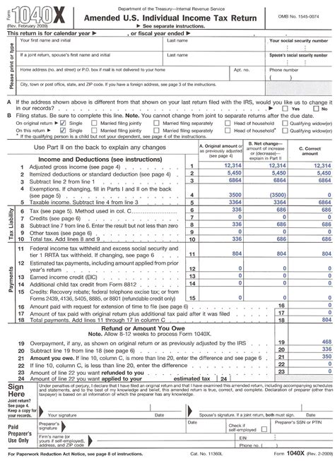 Next post page 1 on google for tax return support. If i made a mistake on my 2007 taxes and need to file a 1040X do I have to do that this tax ...