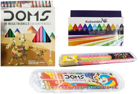 Doms Jumbo Wax Crayons