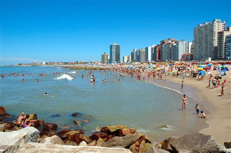 Argentina Beach By Brian Lada Accuweather Meteorologist And Staff Beachgoers In Mar Del Plata
