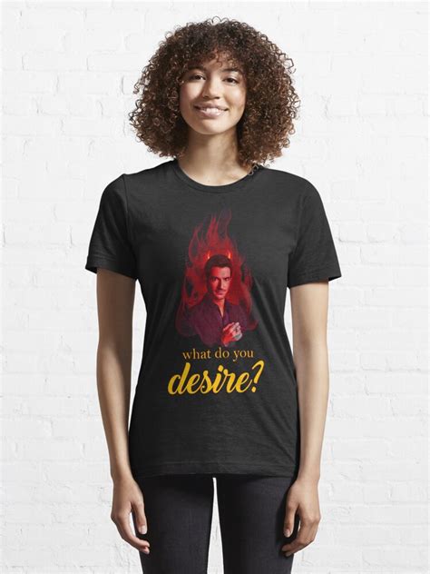 Lucifer Morningstar What Do You Desire T Shirt For Sale By