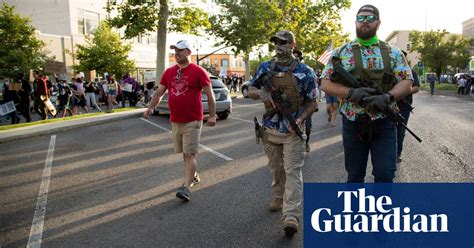 the birth of a militia how an armed group polices black lives matter protests utah the guardian