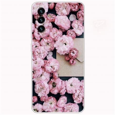 Coque Samsung Galaxy A13 5g 04s Fleur Rose