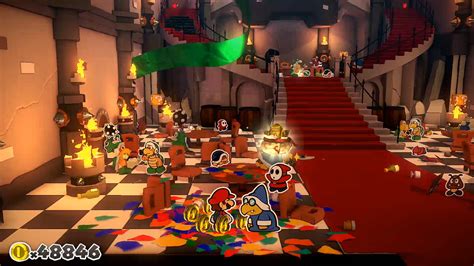 Bowser S Castle Paper Mario The Origami King Guide Ign