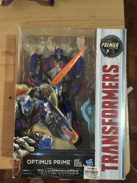 Optimus Prime Transformers Last Knight Action Figure Toy Voyager Class