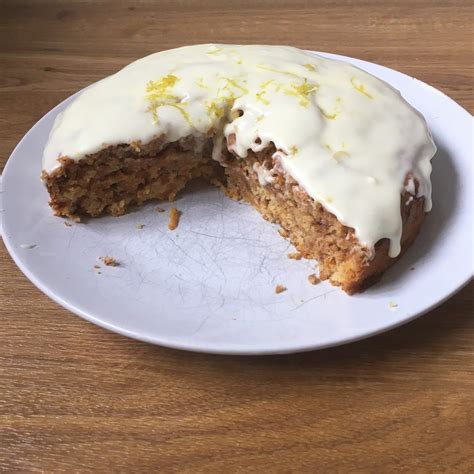 Vegan Carrot Cake With Lemon Icing Recipe Clare Without An I