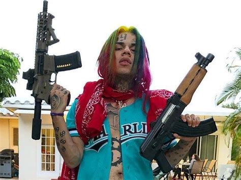 Tekashi 6ix9ine Foto Instagram Justin Bieber Estilo Gangster