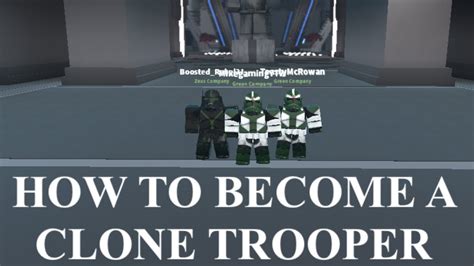 How To Become A Clone Trooper Star Wars Coruscant Roblox Youtube