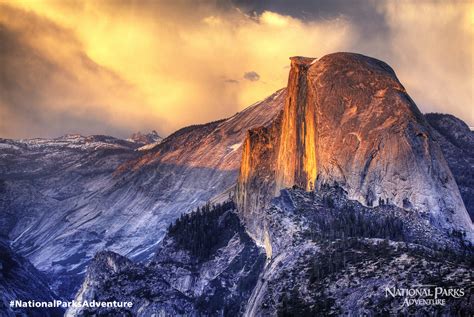 half dome in yosemite national park national parks adventure