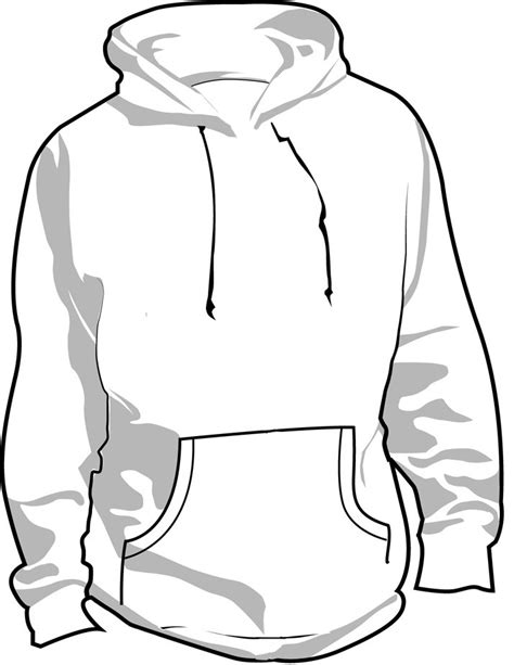 Person In Hoodie Drawing Person Wearing Hoodie Drawing Page 3 Line