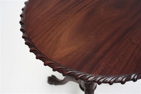 Chippendale Pie Crust Table Laurel Crown Furniture