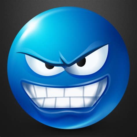 Blue Emoji Stickers By Emoji World