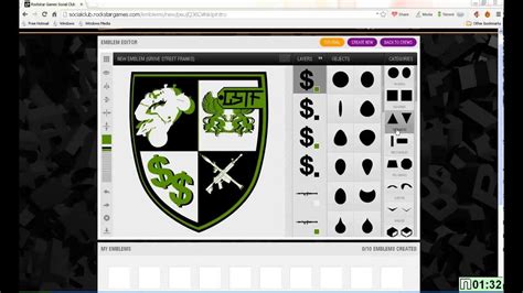 How To Make A Crew Emblem On Gta 5 Youtube