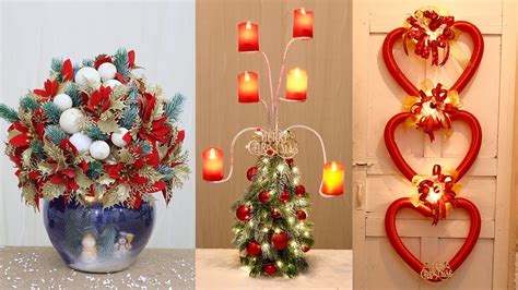 10 Diy Christmas Decorations 2021 🎄 Christmas Decorations Ideas Youtube