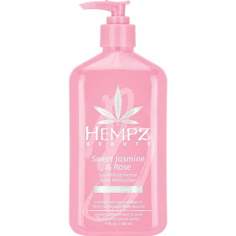 Hempz Sweet Jasmine And Rose Smoothing Herbal Body Moisturizer 17 Oz