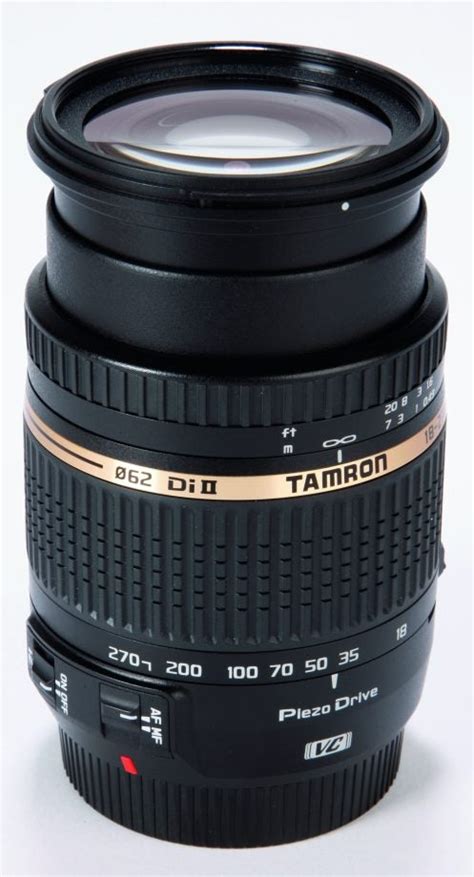At 18 mm the lens brightness is f/3,5 and at 270 mm the brightness is f/6,3. Tamron 18-270mm f/3.5-6.3 Di-II VC PZD Lens Review