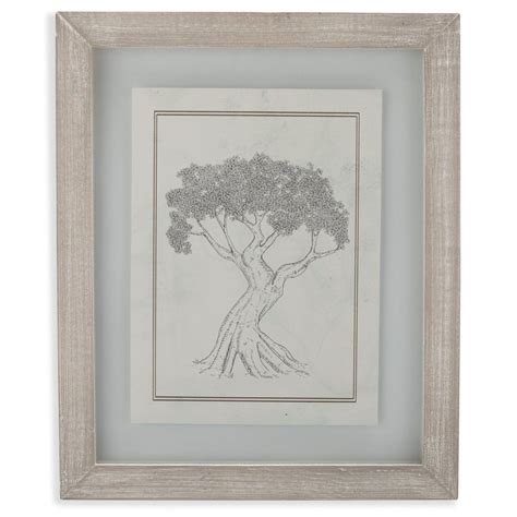 Oak Tree Framed Wall Art by Drew Barrymore Flower Home | Framed wall art, Grey wood, Framed art ...