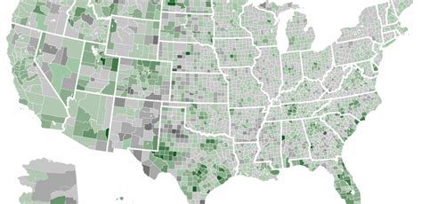 2014 County Population Data Map