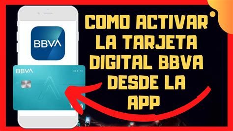 😱😉como Activar Tu Tarjeta Digital Bbva Bancomer En La App Paso A Paso😊