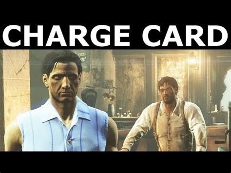 The charge card is a junk item in fallout 4. Fallout 4 Far Harbor - Scammer's Charge Card - Selling The Charge Card To Brooks - YouTube