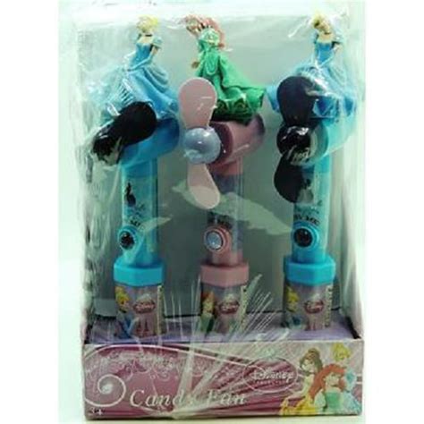 Disney Princess Character Candy Fan 0 53 Oz Each 12 In A Pack