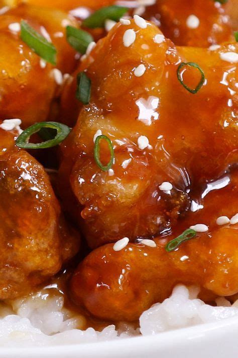 Sticky and crispy Easy Sesame Chicken made fast and simple ...
