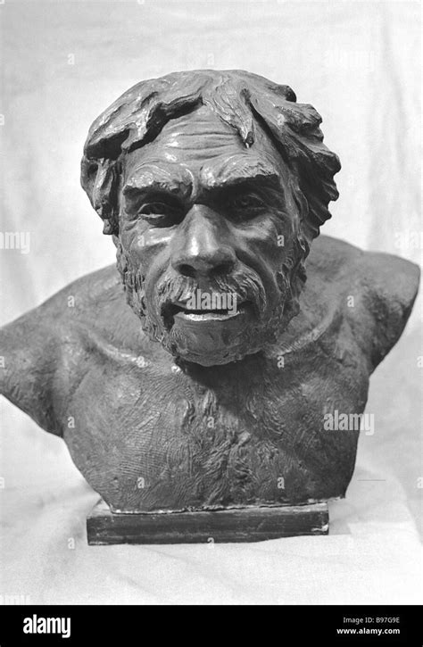 Trailblazing Anthropologist And Sculptor Mikhail Gerasimov Made This Bust Of A Neanderthal Man