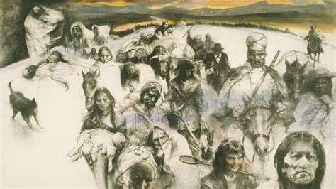 At Least 3000 Native Americans Died On The Trail Of Tears History Lists