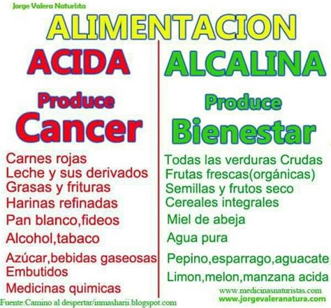 Alimentaci N Alcalina Bienestar Infographic Health Health Tips