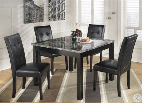 Maysville Set Of 5 Square Counter Table Set From Ashley D154 223