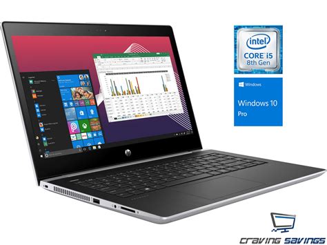 Hp Probook 440 G5 14 Hd Notebook Intel Quad Core I5 8250u Upto 34ghz
