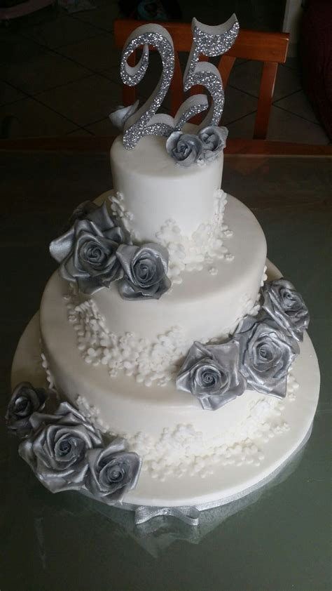 25 Anni Di Matrimonio Sweet Anniversary Torte Per Lanniversario 25