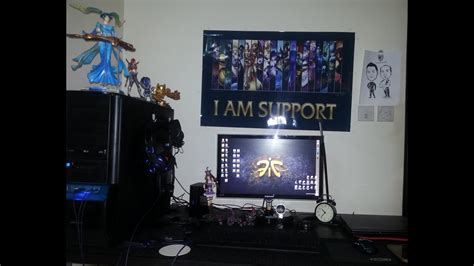 My League Of Legends Game Setup Youtube