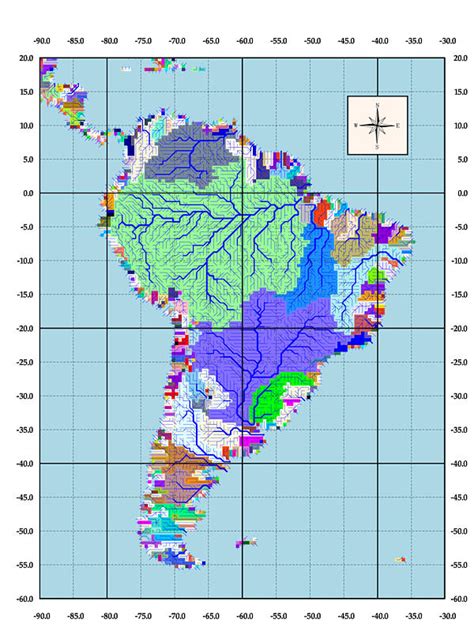South American Drainage Basins